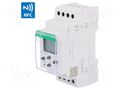 Programmable time switch; Range: 1 year; SPDT; 24÷264VAC; PIN: 5 F&F PCZ-529