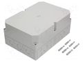 Enclosure: multipurpose; X: 254mm; Y: 361mm; Z: 165mm; TK PS; grey SPELSBERG TK-PS-3625-16-M