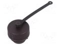 Protection cover; external thread,threaded joint; 692,693,RD24 BINDER 08-2302-000-000