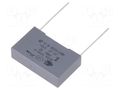 Capacitor: polypropylene; X2; F863; 0.47uF; 310VAC; 26.5x16x7mm KEMET F863DE474K310R