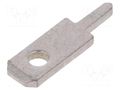 Terminal: flat; 2.8mm; 0.8mm; male; THT; tinned; Overall len: 9.7mm OSTERRATH 61-2348-11/0030