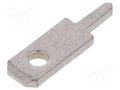 Terminal: flat; 2.8mm; 0.8mm; male; THT; tinned; Overall len: 9.7mm OSTERRATH 61-2348-11/0030