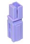 PLUG/RCPT HOUSING, 1POS, PC, PURPLE 1327G23-BK