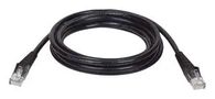 NETWORK CABLE, RJ45, CAT5E, 7FT, BLK N001-007-BK