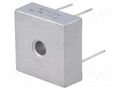 Bridge rectifier: single-phase; Urmax: 800V; If: 25A; Ifsm: 400A DC COMPONENTS MB258W
