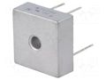 Bridge rectifier: single-phase; Urmax: 100V; If: 15A; Ifsm: 300A DC COMPONENTS MB151W