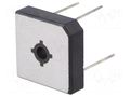 Bridge rectifier: single-phase; Urmax: 200V; If: 15A; Ifsm: 300A DC COMPONENTS GBPC1502W