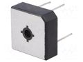 Bridge rectifier: single-phase; Urmax: 50V; If: 15A; Ifsm: 300A DC COMPONENTS BR1505W