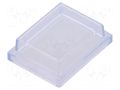 Cover; IP64; PVC; rectangular; 36x28x10.6mm Marquardt 203.201.011