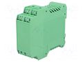 Enclosure: for DIN rail mounting; polyamide; green; terminals: 24 DEGSON ELECTRONICS FMET-06P-14-15AH