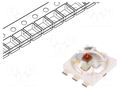 Power LED; RGB; 140°; 150mA; λd: 455÷460nm,525÷535nm,620÷630nm; 1W ProLight Opto PP6N-1LFE-P
