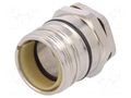 Enclosure for connectors: M23; ComLock,external thread; EMC HARTING 09151000363