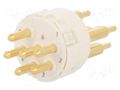 Connector: M23; contact insert; PIN: 6; male; THT; M23 Signal; 20A HARTING 09151062603
