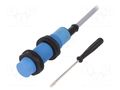 Sensor: capacitive; Range: 3÷12mm; OUT: NPN / NO + NC; Housing: M18 SICK CM18-12NNP-EW1