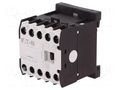 Contactor: 4-pole; NC x2 + NO x2; 24VDC; 6A; DILER; -25÷50°C EATON ELECTRIC DILER-22-G-24DC-E