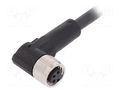 Cable: for sensors/automation; M8; PIN: 4; angled; 2m; plug; 60VDC LAPP 22260311