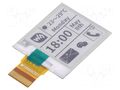 Display: e-paper; 1.54"; 200x200; Window dimensions: 27.6x27.6mm WAVESHARE WSH-12561