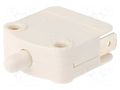 Switch: door; Pos: 2; SPST-NO; 16A/400VAC; Leads: connectors; 1117 Marquardt 1117.0106