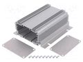 Enclosure: with panel; with fixing lugs; 1455NHD; X: 86mm; Y: 120mm HAMMOND HM-1455KHD1201