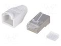 Connector: RJ45; plug; PIN: 8; Cat: 6; shielded,with protection LOGILINK LOG-MP0022W