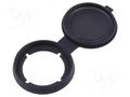 Cover; 22mm; Harmony XB5; -40÷70°C; Ø22mm; IP65; black SCHNEIDER ELECTRIC ZBSP1