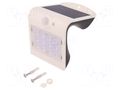 Solar LED lamp; 1.5W; Body dim: 144.5x96x79mm; IP65; 220lm GOOBAY GOOBAY-45802
