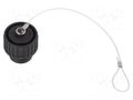 Protection cover; external thread,threaded joint; size 14S; CM HIRSCHMANN CM06SD14S