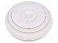 Grommet; stepped,with bulkhead; Ømount.hole: 23mm; SBS; grey; IP55 SCHNEIDER ELECTRIC ISM71071