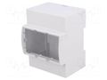 Enclosure: for computer; Arduino Uno; ABS,polycarbonate; grey ITALTRONIC IT-25.0410000.UNO