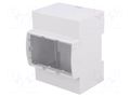 Enclosure: for computer; Arduino Uno; ABS,polycarbonate; grey ITALTRONIC IT-25.0410000.UNO
