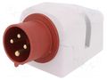 Connector: AC supply 3-phase; socket; male; 16A; 400VAC; IEC 60309 PAWBOL PB.1086