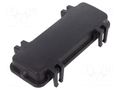 Protection cover; size 24B; Han® B; for double latch; black HARTING 09307245401