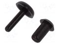 Rivet; polyamide; L.rivet: 4mm; black; dismountable,push-in DREMEC DR8G4012.0X2.8B