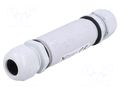 Connector: AC supply; coupler; 20A; 400V; IP67; screw terminal PAWBOL PE.4203
