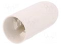 Lampholder: for lamp; E14; Body: white; Ø: 26mm; thermoplastic PAWBOL PW-D.3004B