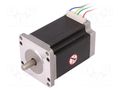 Motor: DC; stepper; 5VDC; step 1,8°; 1.9Nm; 2.5A; 60x60x87mm; 0÷40°C WObit 60BYGH603