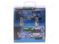 Filament lamp: automotive; P14,5s; dark blue; 12V; 100W; RALLY LUCAS LLX481BLX2