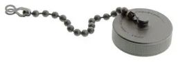 PROTECTION CAP W/CHAIN, SIZE 22, METAL 97-60-22(958)
