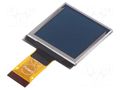 Display: OLED; graphical; 1.5"; 128x128; Dim: 33.8x36.5x2.05mm DISPLAY ELEKTRONIK DEP128128B-W