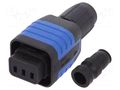 Connector: AC supply; screw terminal; female; 4455; 10A; 250VAC SCHURTER 4312.0003