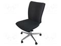 Chair; ESD; Seat dim: 480x500mm; Back dim: 560x460mm; 420÷490mm RT WORK ESD-CHAIR07
