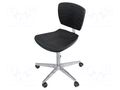 Chair; ESD; Seat dim: 445x445mm; Back dim: 400x305mm; 510÷700mm RT WORK ESD-CHAIR09