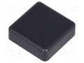 Button; square; black; 12x12mm NINIGI TACT-2BSBK