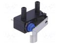 Microswitch SNAP ACTION; 0.1A/125VAC; 2A/12VDC; SPDT; ON-(ON) OMRON Electronic Components D2HW-BR271D