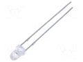 LED; red; 3mm; 2000÷3000mcd; 30°; Front: convex; 1.7÷2.4VDC FORYARD FYL-3014KURC1A