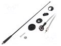 Antenna; car top,automotive; 400mm; AM,FM; universal; 2.7m MTA 7657016