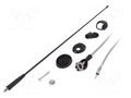 Antenna; car top,automotive; 400mm; AM,FM; 2.7m MTA 7657020