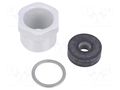 Half gland; PG16; polyamide; grey ILME CRR16