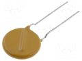 Varistor: metal-oxide; THT; 275VAC; 350VDC; 430V; ±10%; 6.5kA; 264J JOYIN JVR20N431K