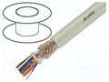 Wire; JE-LiHCH; 2x2x0.5mm2; shielded,braid made of copper wires HELUKABEL JE-LIHCH2X2X0.5